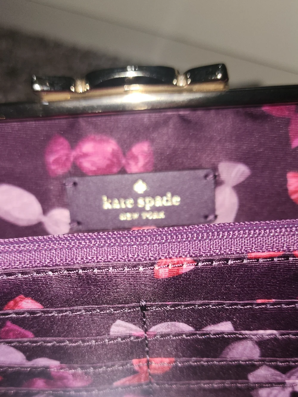 NWT Kate Spade Candy Wrapper Clutch